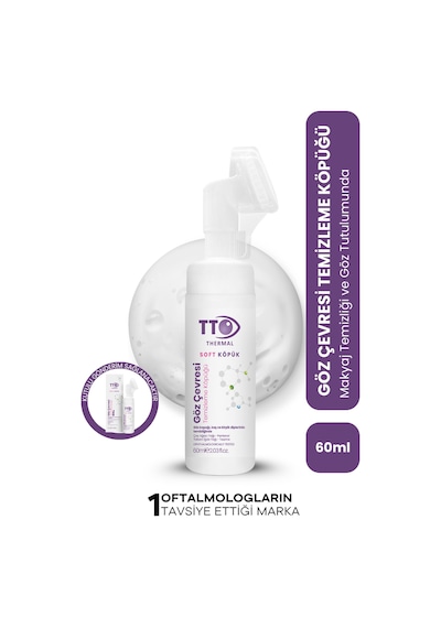 Göz Çevresi Temizleme Köpüğü 60 Ml Aplikatörlü Soft