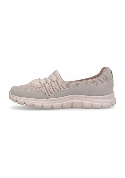 King Paolo K5226 Familia Kadın Memory Foam Casual Ayakkabısı Bej Bej