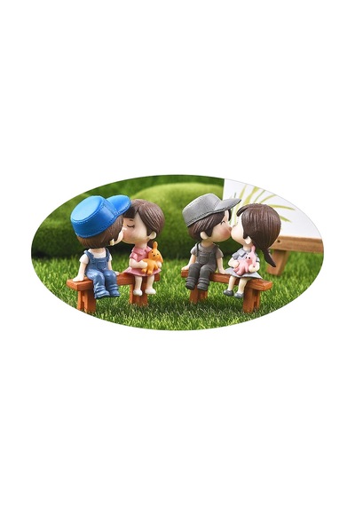 Erkek Kız Bank Figür 3 Parça 1 Set