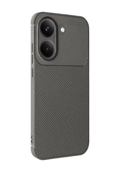 Xiaomi Poco X8 Pro Uyumlu Auto Focus Karbon Kapak - Gri