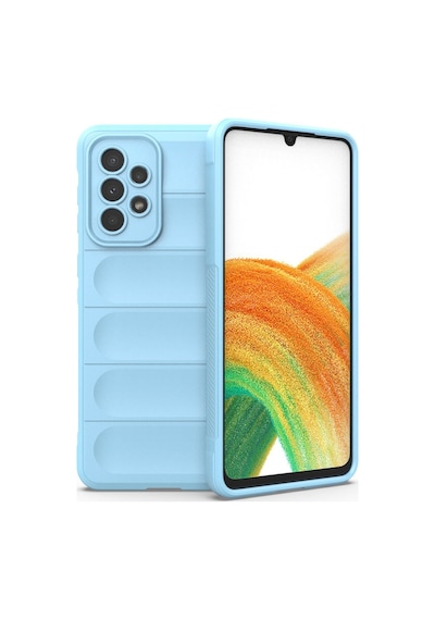 Samsung Galaxy Uyumlu A33 5g Kılıf Optimum Silikon - Sky Blue Bz8683140486921