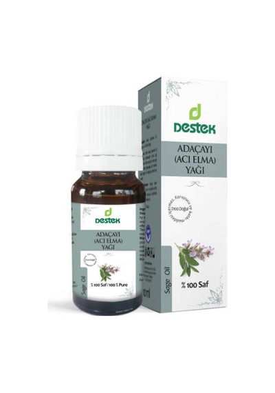 Destek Adaçayı Acı Elma Yağı 10 ML