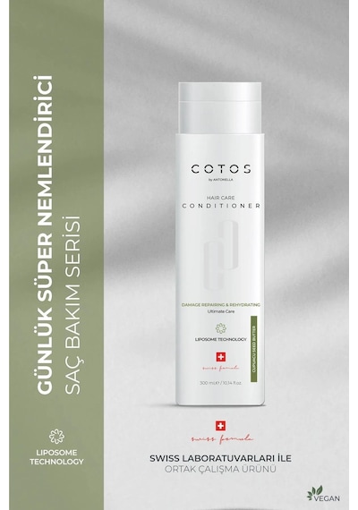 Cotos Damage Repairing &amp Rehydrating Saç Bakım Kremi İşlem G