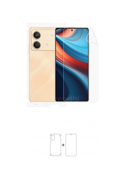 Xiaomi Redmi Note 13r Pro Ön - Arka & Yan 360 Derece Tam Kaplama Poliüretan Film