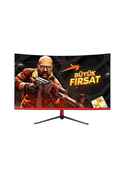 Ramtech Racer KX10-M i5-12400F 32 GB 960 GB SSD 6 GB GTX1660Ti 23.6" Dos Masaüstü Oyuncu Bilgisayarı