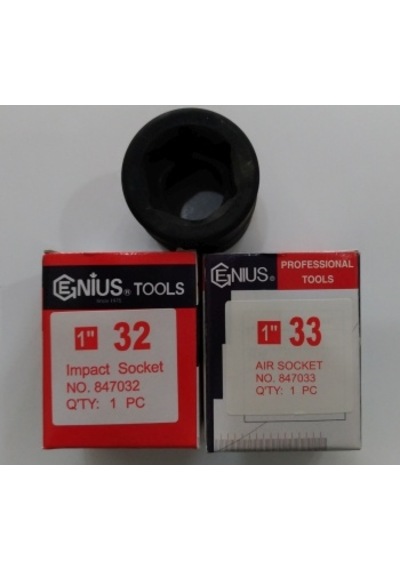 Genıus 32 -33 MM Darbeli Lokma 1" Dr