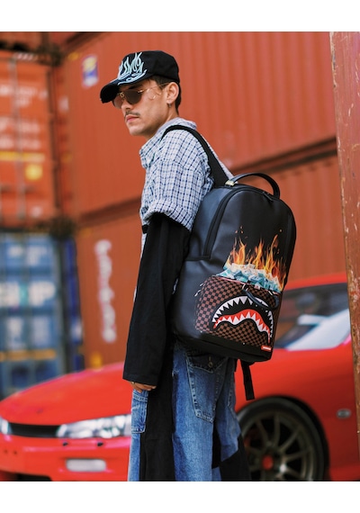 Sprayground - Money Bag Double Take Dlxv Sırt Çantası Çok Renkli
