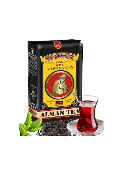 Camelon Pure Ceylon Sade Yaprak Siyah Dökme Çay 1 KG