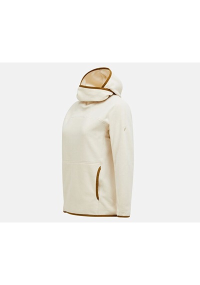 Peak Performance W Treelıne Fleece Hood Kadın Günlük Sweatshirt G79918020t Siyah