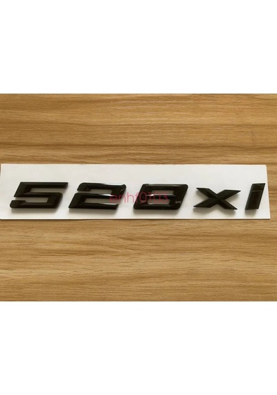 Bmw 528xi Piano Black Bagaj Yazısı İthal Ürün A++ Kalite