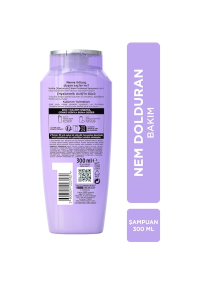 ELSEVE Hydra [hyaluronic] Nem Dolduran Şampuan 300ml