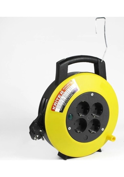 Kriter Makaralı Uzatma Kablosu 10 Metre 3x1 Mm.