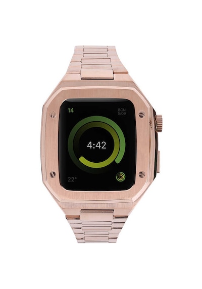 Watch 7 45mm Uyumlu Krd-64 Metal Mkst Kordon-rose Gold