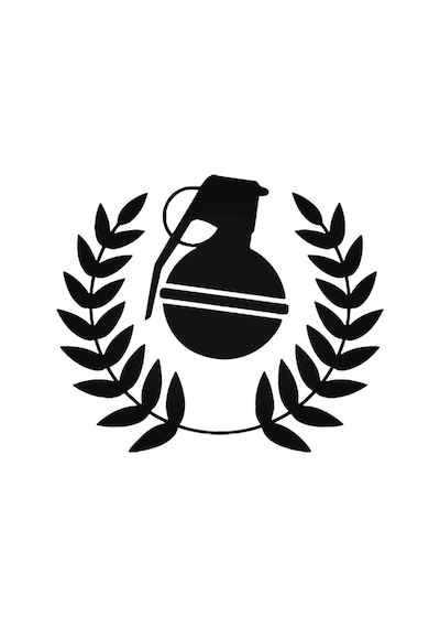 Grenade Army Oto Sticker 20 Cm