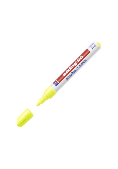 Edding 90 Cam Yazı Tahtası Kalemi Sarı N11.730