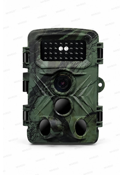 Nvg Fotokapan 24MP 1080P Full HD Gece Görüşlü 3 Sensörlü IP66 Su Geçirmez Hızlı Tetikleme 120° Geniş Algılama Açısı