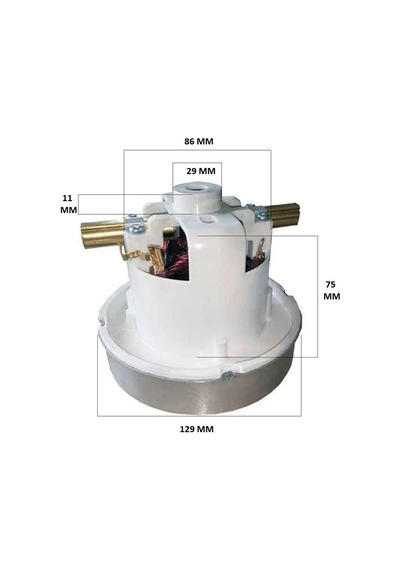 Elektrikli İle Uyumlu Süpürge Motoru Srv67 1200 W