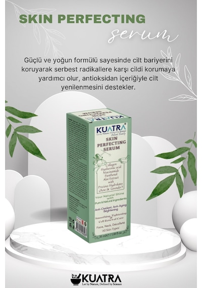 Kuatra Skin Perfecting Yüz Boyun Dekolte Bölgesi Serum 30 ML