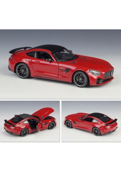 Welly Mercedes Amg Gt R 1/24 Kırmızı Model Araba