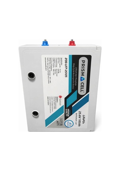 Lifepo4 105ah 25.6 Volt Prizmatik Smart Bluetooth 2690 Watt Akü Turbo Chargıng Solar Akü