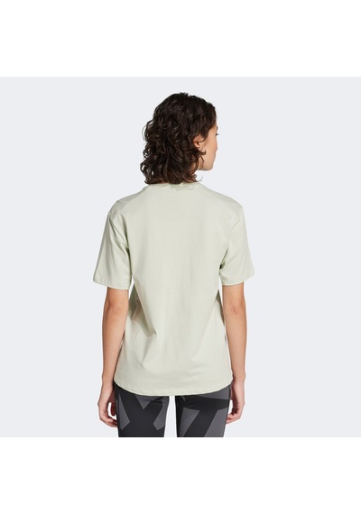 Adidas Terrex Classic Logo Kadın Yeşil T-shirt Jf9133 Yeşil