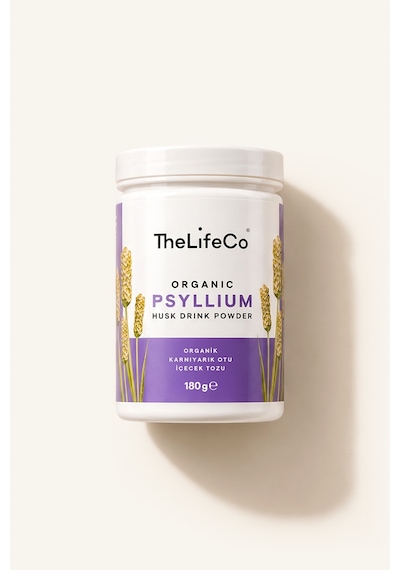 Thelifeco Organik Psyllium Karnıyarık Otu İçecek Tozu 180 G