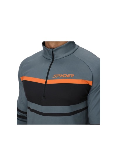 Spyder Spyder Legacy 1/2 Zip Erkek İçlik Üst 4375 Mavi