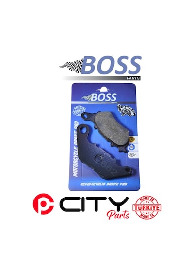 Yamaha Mt25 / R25 2012-2024 Arka Fren Balatası Boss Organik Ct1735
