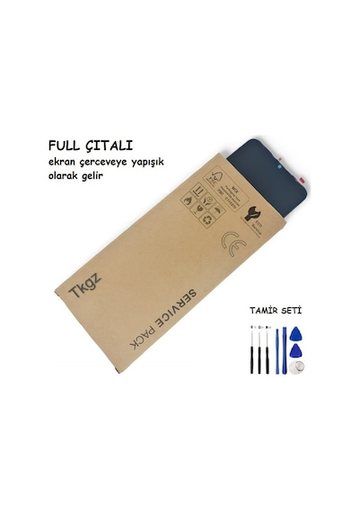 Tkgz Tecno Spark Go 2023 Lcd Ekran Dokunmatik Service Pack - Full Çıtalı + Tamir Seti