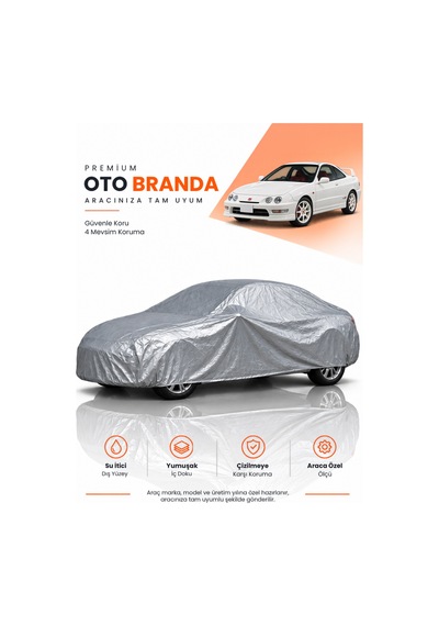 Honda İntegra 2001-2006 Coupe Uyumlu Araba Brandası Oto Branda Araba Örtüsü Araç Çadırı
