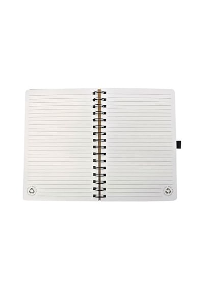 14x21 Spiralli Wood Kapak Defter 103 Ivory