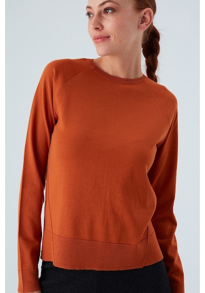 Peraluna Vanessa Pullover Merino Yünlü Yanları Yırtmaçlı Ince Kadın Triko Kazak Turuncu-turuncu Turuncu Peraluna Vanessa Pullover Merino Yünlü Yanları Yırtmaçlı Ince Kadın Triko Kazak Turuncu-turuncu Turuncu