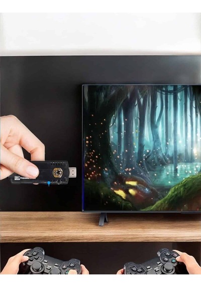 20.000 Oyunlu Premium Model Oyun Konsolu 8k Android Tv Hd Game Stick Diğer