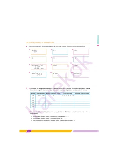 Karekök 2025-2026 10 Sınıf Fransızca Matematik 10e Année