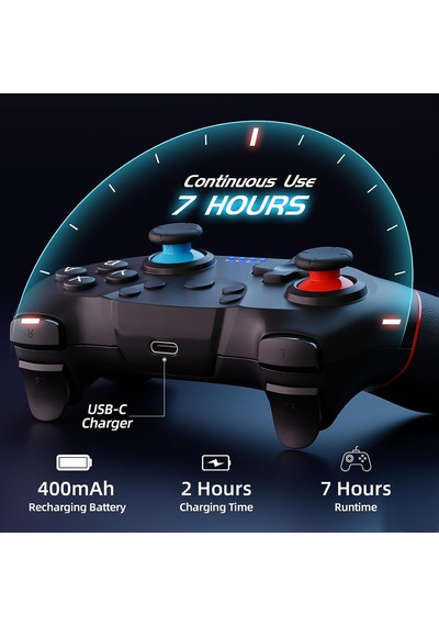 Kablosuz Pc Joystick Wireless Oyun Kolu Nintendo İçin Oyun Kolu S