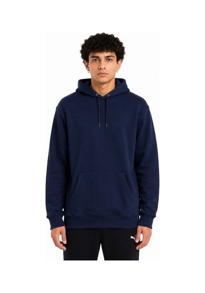 Puma Nordics Blank Hoodie Erkek Lacivert Sweatshirt 68336204 Siyah