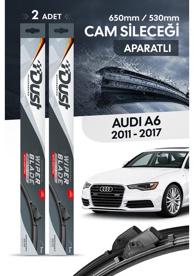 Audi A6 2012-2017 Uyumlu Silecek Takımı 650mm/530mm S13
