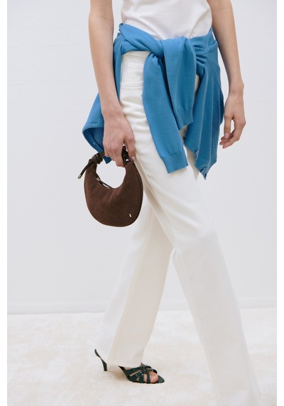 Suud Collection Ekru Effortless Straight Jean