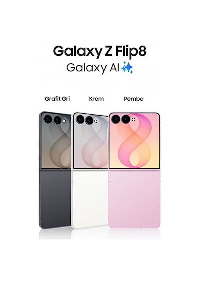 Samsung Galaxy Z Flip8 12 GB 512 GB (Samsung Türkiye Garantili)