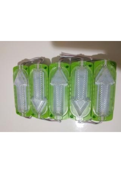 12v 4.2w Yeşil Ok Yön Modül Led 10 Adet