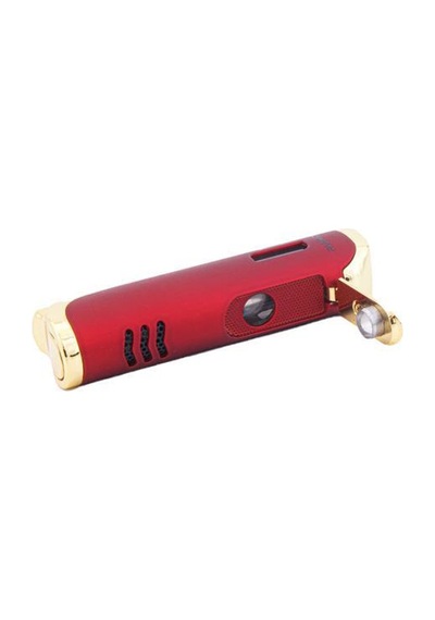 Tek Torch Pürmüz Kırmızı Puro Çakmağı - Tr5879