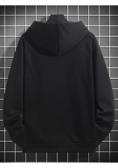 Altamira Unisex Paris Baskılı Kapşonlu Oversize Sweatshirt 001