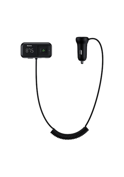 Baseus T-Typed S-16 Fm Transmitter & Araç Şarjı