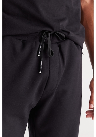 AC&Co / Altınyıldız Classics Erkek Sıyah Standart Fit Normal Kesim Baskılı Eşofman Altı Siyah AC&Co / Altınyıldız Classics Erkek Sıyah Standart Fit Normal Kesim Baskılı Eşofman Altı Siyah