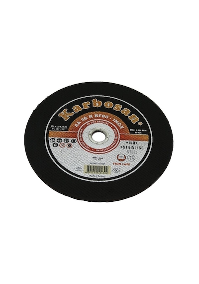 Karbosan 10430 Inox Metal Kesici Disk 230mm X 1.92mm X 22mm Spiral Taşı