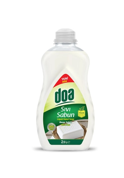 Doa Sıvı Sabun Beyaz Sabun Kukokulu 2.5 Lt X 2 Adet