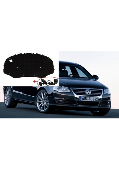Volkswagen B6 Passat Kaput İzalasyon Keçesi Klipsler Dahildir
