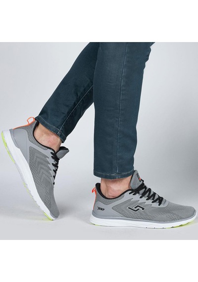 Jump 29585 Tam Ortopedik Taban Günlük Erkek Spor Ayakkabı Özel Memmory Taban Gri