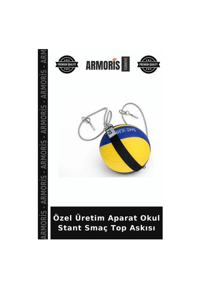 Özel Üretim Aparat Okul Stant Smaç Top Askısı Çok Renkli