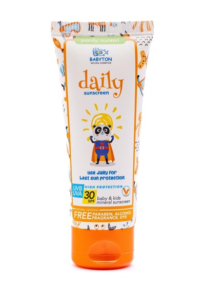 Babyton Doğal Günlük Güneş Koruyucu Krem 50 Ml
